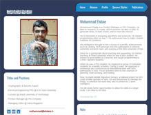 Tablet Screenshot of mohammad.ehdaie.com